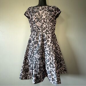 Eliza J Animal Print Mini Dress in Retro like size 2 Small